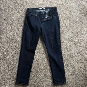 GAP Women’s Real Straight Dark Blue Jeans